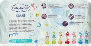 Подгузники Babydream Fun&Fit Midi №3 (4-9 кг), 52 шт.