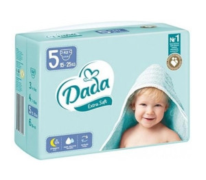 Подгузники Dada Extra Soft junior №5 (15-25 кг), 42шт.