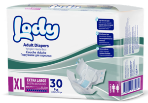 Подгузники для взрослых Lody Adult Diaper XL, 120-170 см, 30 шт.