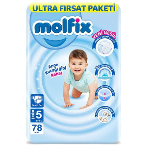 Подгузники Molfix Comfort Junior №5 (11-18кг) 78 шт.