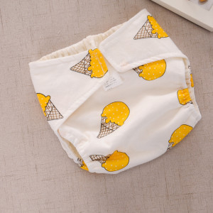 Подгузники многоразовые, хлопковые, на липучке, 1 шт.