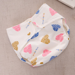 Подгузники многоразовые, хлопковые, на липучке, 1 шт.