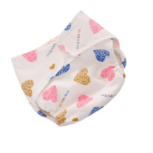 Подгузники многоразовые, хлопковые, на липучке, 1 шт.