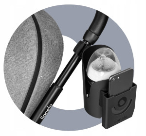 Подстаканник для коляски Lionelo Ove, универсальный, с держателем телефона