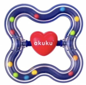 Погремушка  Akuku сердечко