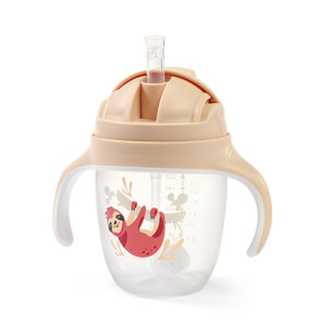 Поильник-непроливайка BabyOno, с трубочкой, 240 мл