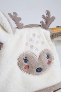 Полотенце - уголок махровое Ramel Животные, хлопок, 75х80 см