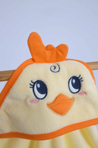 Полотенце - уголок махровое Ramel Животные, хлопок, 75х80 см