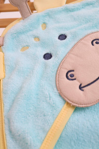 Полотенце - уголок махровое Ramel Животные, хлопок, 75х80 см