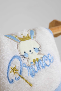 Полотенце - уголок махровое Ramel Зайчик, хлопок, 75х80 см
