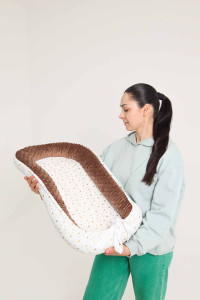 Позиционер для новорожденного EL Minky, хлопковый, 75х50см