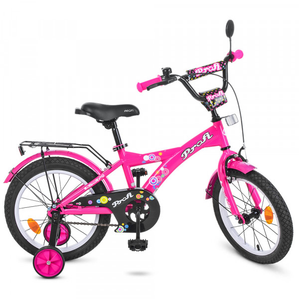 Велосипед двухколесный PROF1 KIDS T166, 16 дюймов