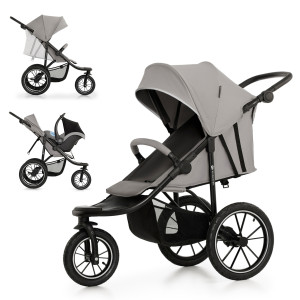 Коляска прогулочная KinderKraft Helsi, трехколесная