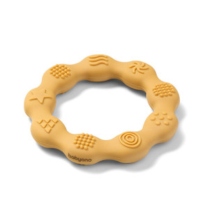 Прорезыватель BabyOno Ring, силиконовый грызунок
