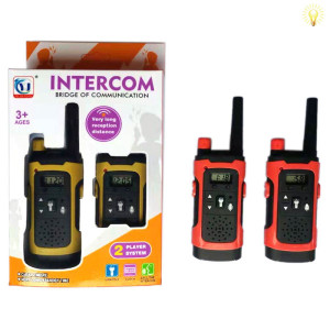 Рация 42874, свет/часы, радиус до 150м