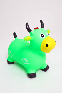 Прыгун детский Бык, с музыкой