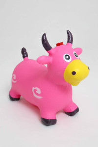 Прыгун детский Бык, с музыкой