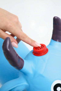 Прыгун детский Бык, с музыкой