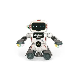 Робот электронный LZCS Rotating Smart Robot, со светом и музыкой, 18 см