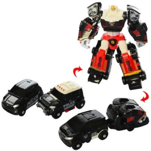 Робот-трансформер Tobot Mini Police Tron