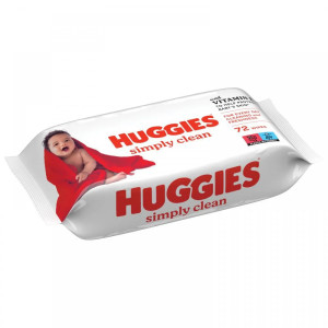 Влажные салфетки Huggies Simply Clean, 72 шт.