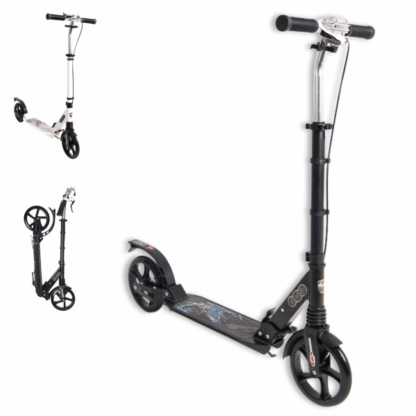 Самокат подростковый M-Trike 678, двухколесный, стальная рама, ручной тормоз
