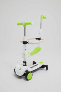 Самокат трансформер M-Trike MAXI, 5 в 1, трехколесный, складной