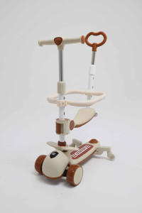 Самокат трансформер M-Trike MAXI, 5в1, трехколесный, складной