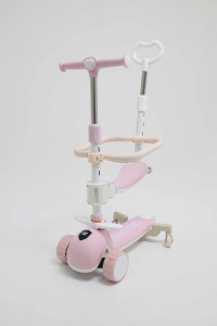 Самокат трансформер M-Trike MAXI, 5в1, трехколесный, складной