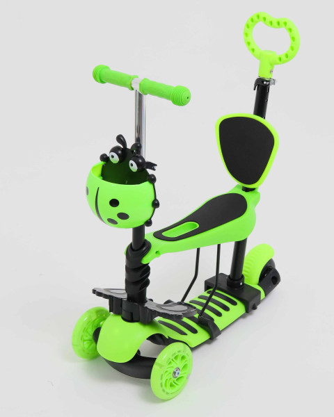 Самокат трансформер M-Trike MAXI Божья коровка, 5 в 1