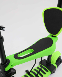 Самокат трансформер M-Trike MAXI Божья коровка, с подножкой, 5 в 1, трехколесный