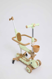 Самокат трансформер M-Trike MAXI Дино, 5 в 1, трехколесный