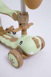 Самокат трансформер M-Trike MAXI Дино, 5 в 1, трехколесный