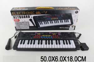 Синтезатор детский 46076, с микрофоном, 37 клавиш