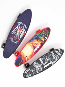 Скейт M-Trike, подвеска алюминиевая, 59х16 см, синий