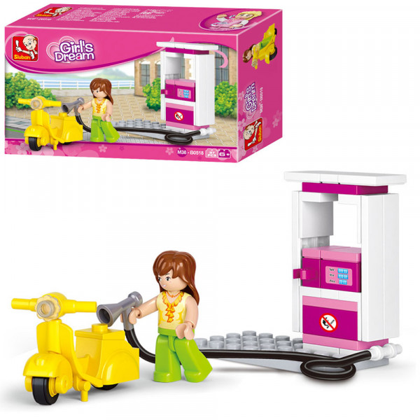 Конструктор SLUBAN M38-B0518 Заправка, 37 деталей