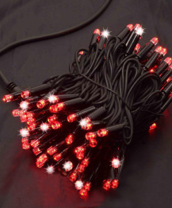 Гирлянда светодиодная 1431 LED Уличная Flash, длина 10 м, цвета в ассортименте, IP64