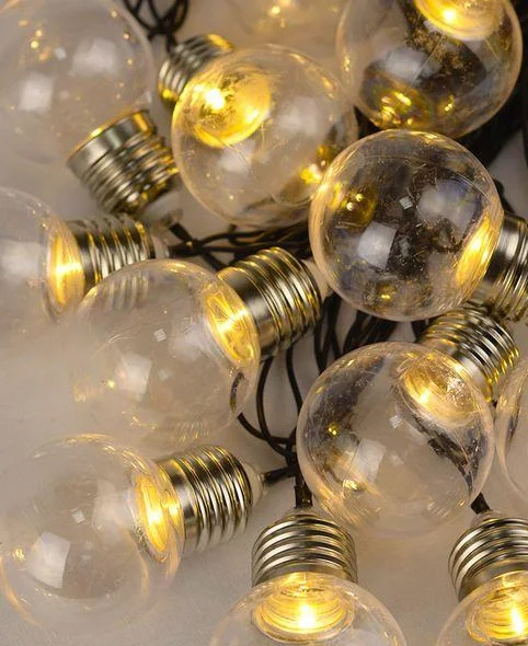 Гирлянда светодиодная 13651 LED Лампочка, лампочка 50 мм, длина 7 м, IP 44