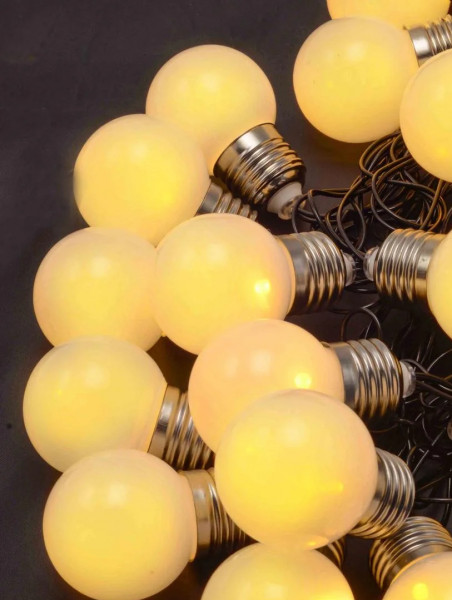 Гирлянда светодиодная 1365 LED Лампочка матовая, лампочка 50мм, длина 7 м, IP 44