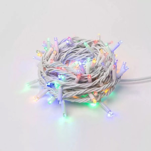 Гирлянда светодиодная 1432 LED Уличная Flash, длина 10 м, цвета в ассортименте, IP64 + переходник