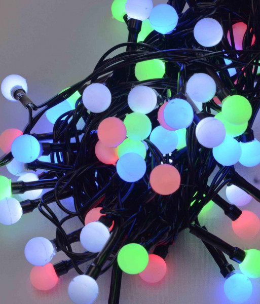 Гирлянда электрическая 1314 LED Шарики, длина 10 м, IP44