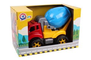 Игрушка ТехноК Автомиксер 5408, игрушечная бетономешалка