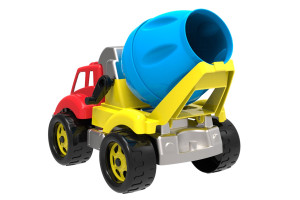 Игрушка ТехноК Автомиксер 5408, игрушечная бетономешалка