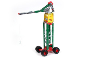 Конструктор металлический ТехноК Кран 4890, 253 детали