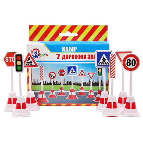 Набор игровой ТехноК Дорожные знаки 4357