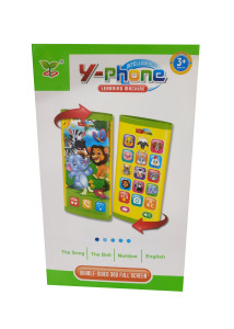 Игрушка развивающая Y-phone Телефон, звуковые эффекты