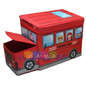 Корзина для игрушек Tilly Автобус BT-TB-0011, коробка для игрушек