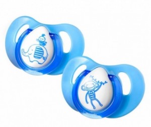 Пустышка Tommee Tippee, латексная, круглая, 6m+, 2шт.