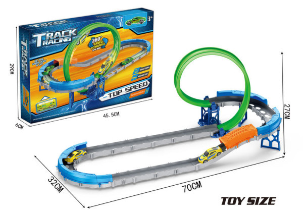 Трек-горка Trach Racing,1 машинка