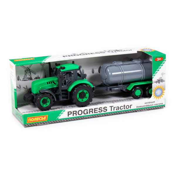 Трактор Полесье Progress Tractor, инерционный, в ассортименте